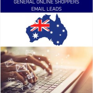 Australia General Online Shoppers Email List