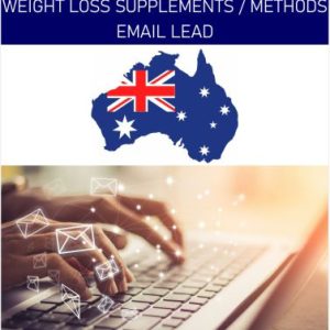 Australia Weight Loss Products Consumer Email List