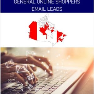 Canada General Online Shoppers Email List