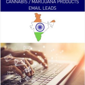 India Cannabis Products Consumer Email List