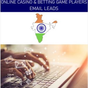 India Online Casino & Betting Game Players Email List