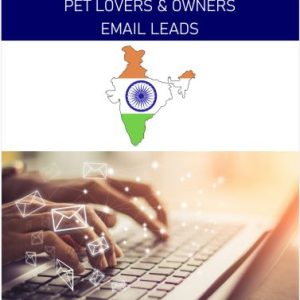 India Pet Lovers & Owner Email Lists