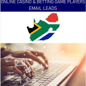 SA Online Casino & Betting Game Players Email List