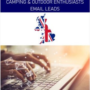 UK Camping & Outdoor Enthusiasts Consumer Email List