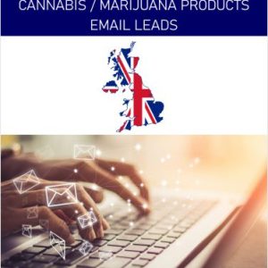 UK Cannabis Products Consumer Email List