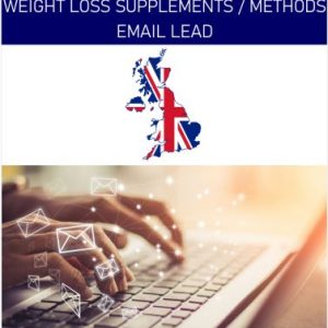 UK Weight Loss Products Consumer Email List